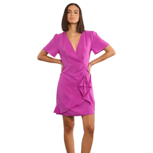 GL720EP Bougainvillier violet- Robe - Molly Bracken
