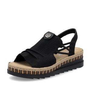 V7972-00 Schwarz - Sandale - Rieker
